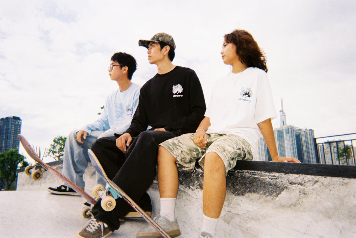 BLACK NHIM LONG SLEEVE T-SHIRT