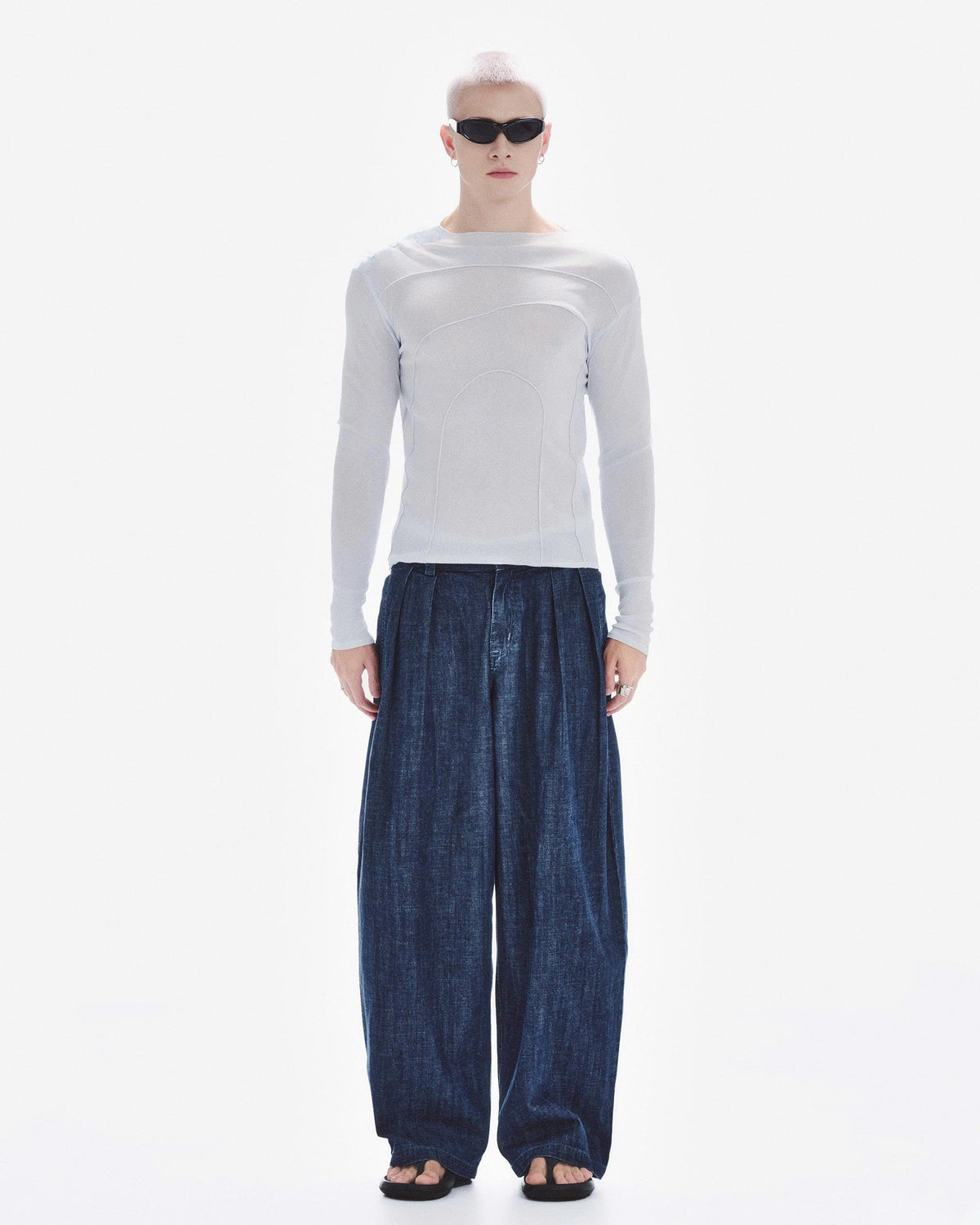 TENDER TOUCH SHIRT ( ICY BLUE )