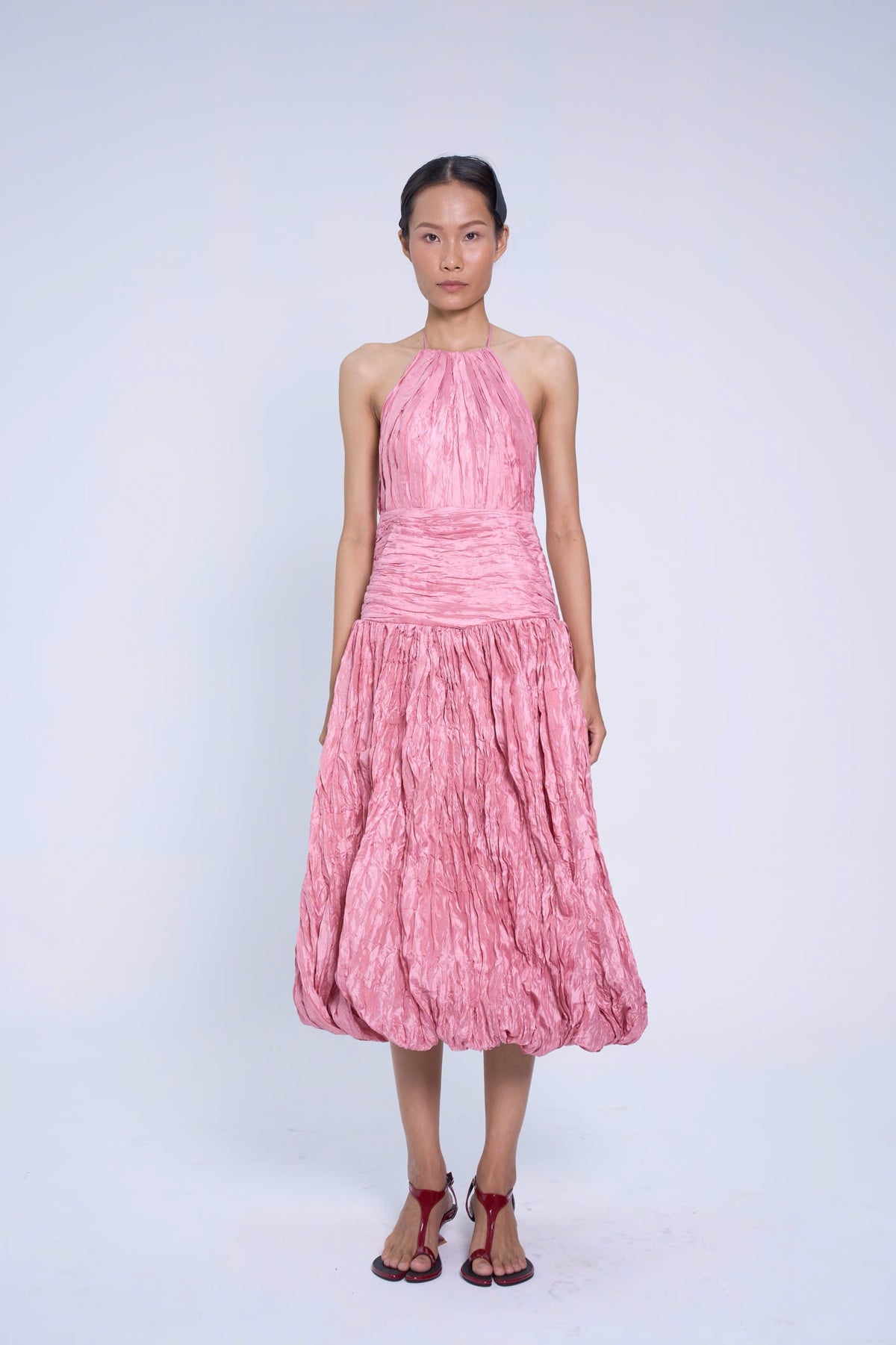 PUNCH PINK BỘI THU WRINKLES BUBBLE DRESS