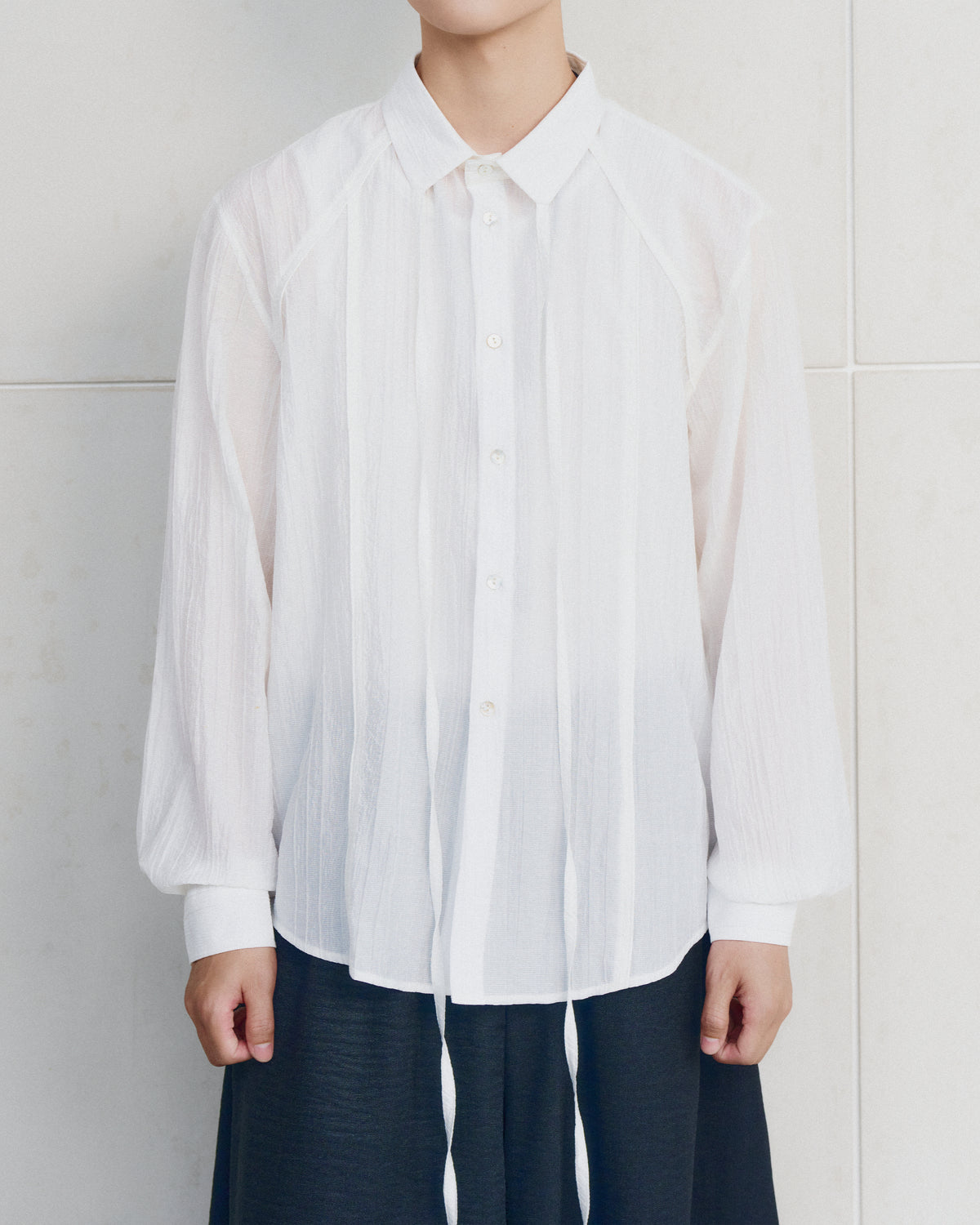 Tongs Shirt White