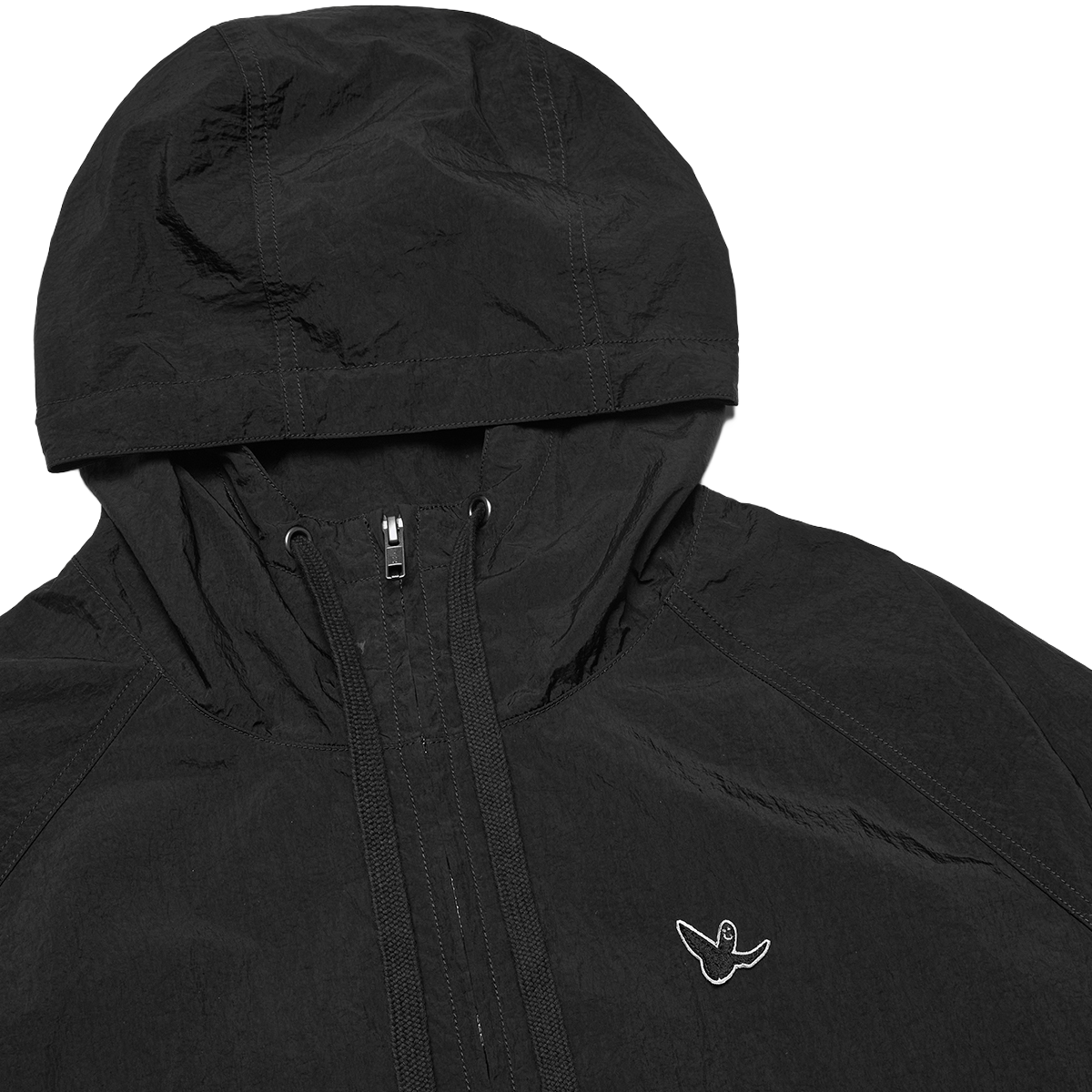 BLACK WII BASIC ANGEL PARKA JACKET