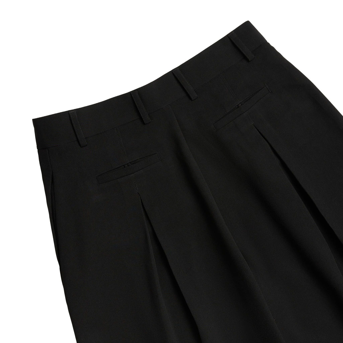 BLACK OFF-DUTY TROUSERS