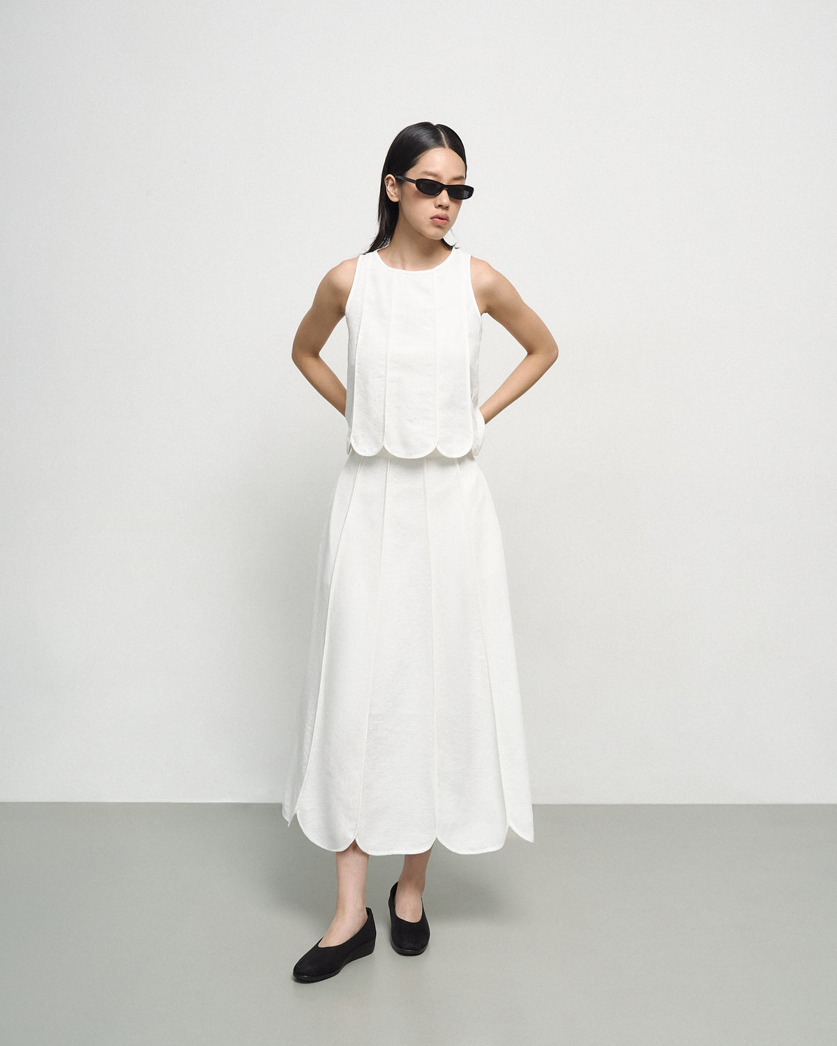 PETAL TOP IN MILK