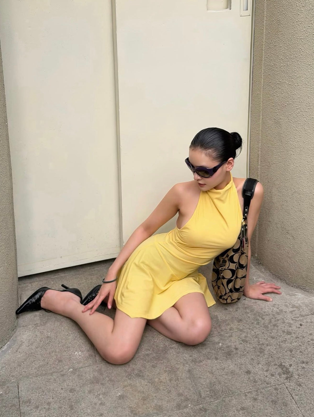 YELLOW YEM DRESS