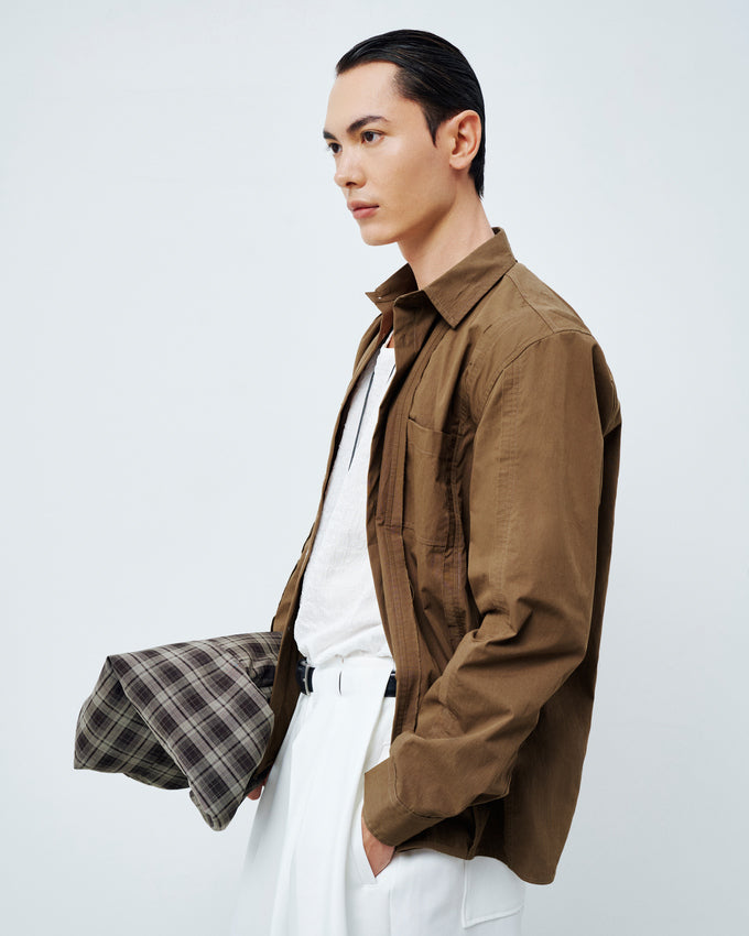 LOU TOTE BAG BROWN