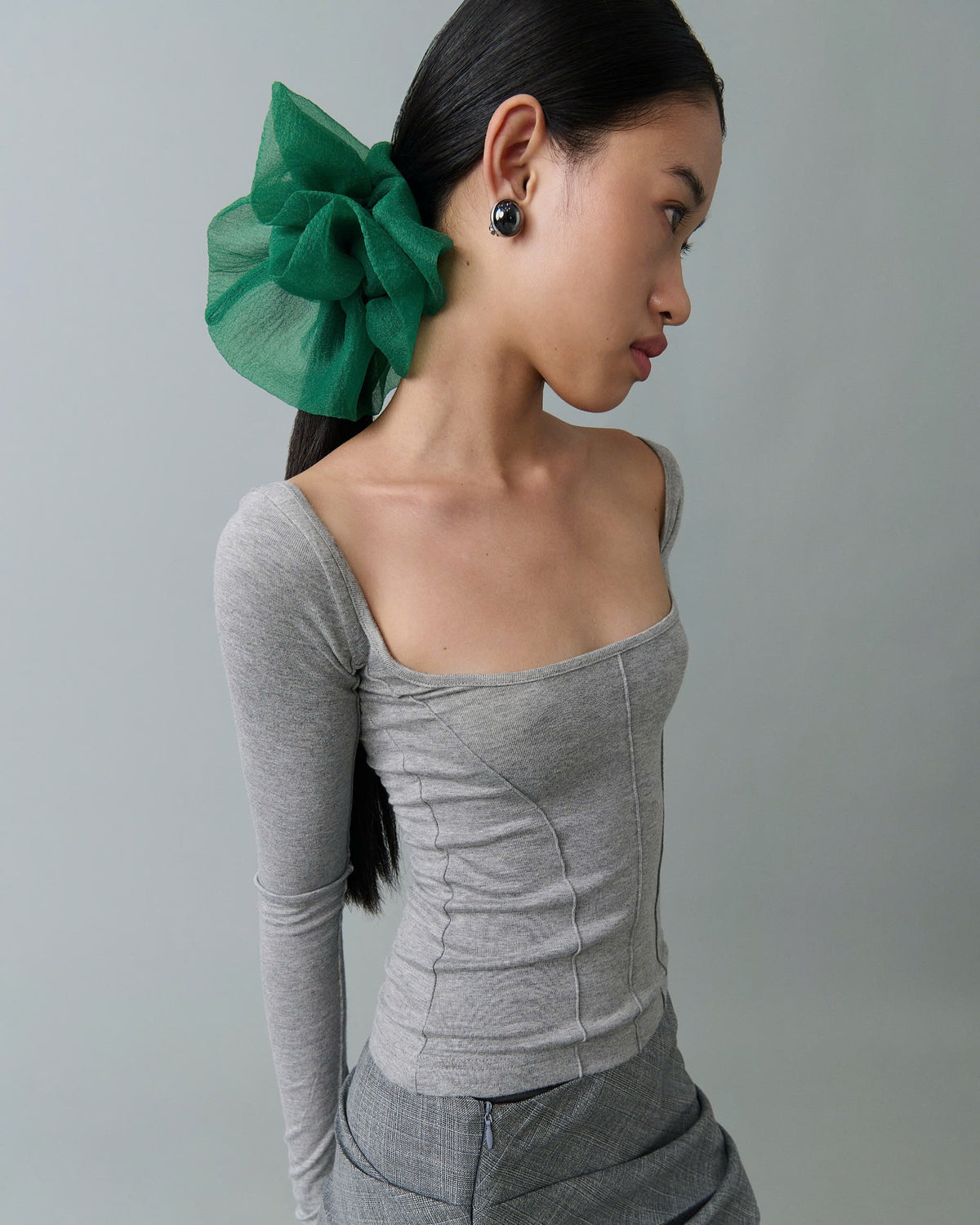 "XANH THAU" SCRUNCHIE