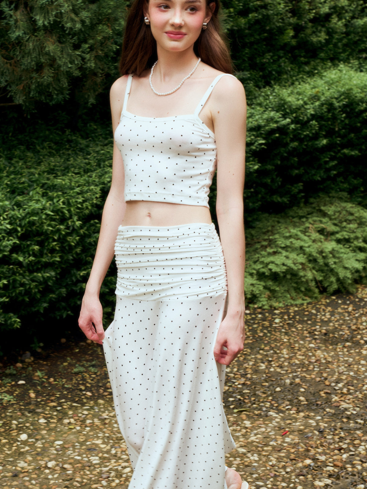 DOTTIE FLOUNCY SKIRT