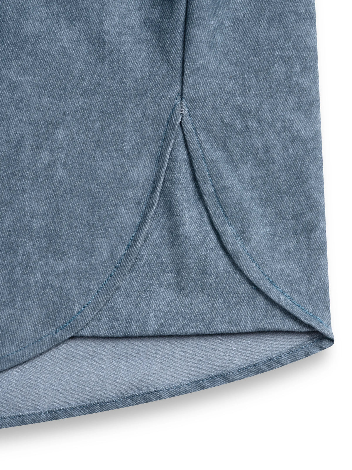 BLEACH EFFECT SHIRT V2 - BLUE