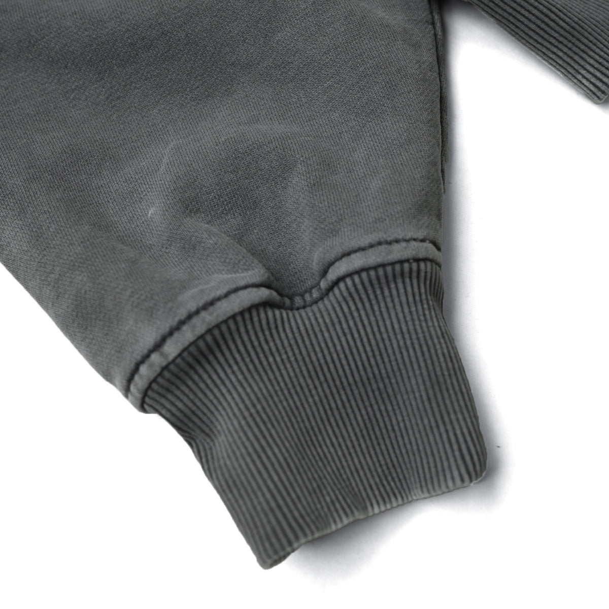 GARMENT-DYED HOODIE/ LIGHT GREY