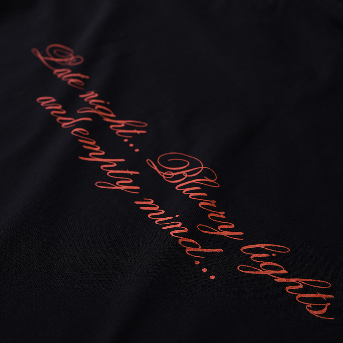 MELANCHOLY T-SHIRT/ BLACK