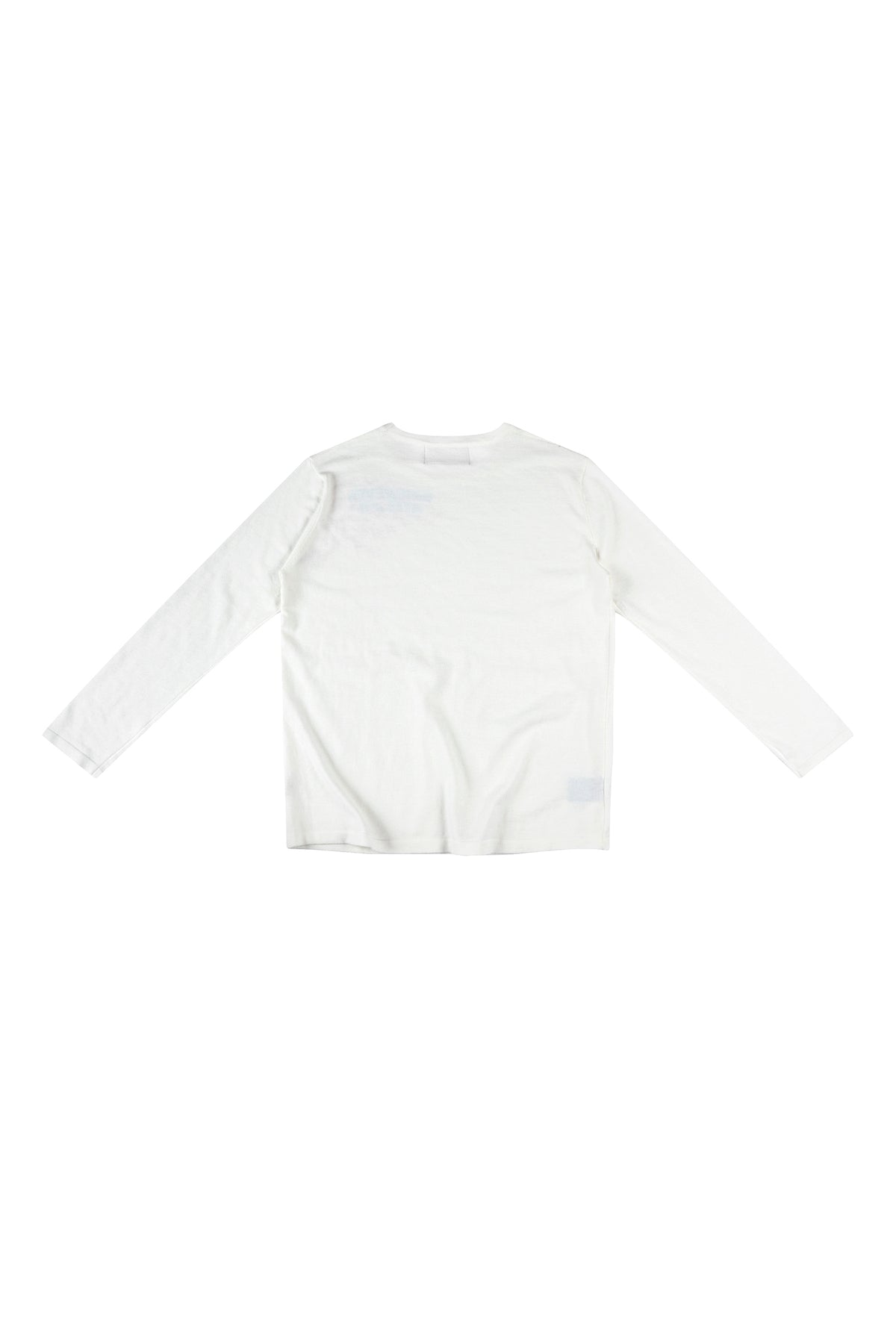 WHITE “WHENEVER” SAKURA LONGSLEEVES T-SHIRT
