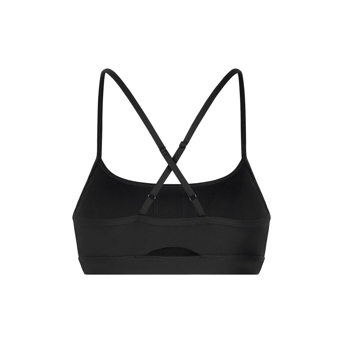 BLACK WHENEVER BASIC RACERBACK BRA