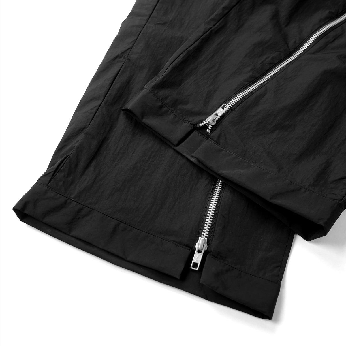 SPLIT SHELL TECHNICAL PANTS / BLACK