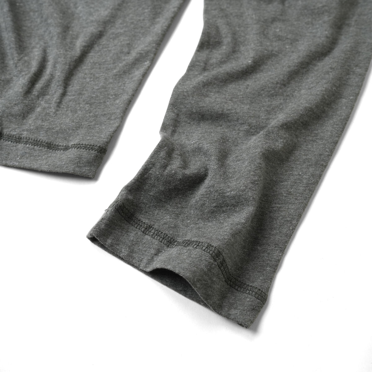 LIGHTWEIGHT LINEN POCKET LONG SLEEVE/ GREY