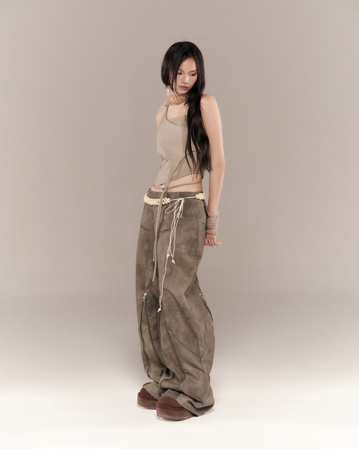 QUENTIN PANTS (DARK GREEN)