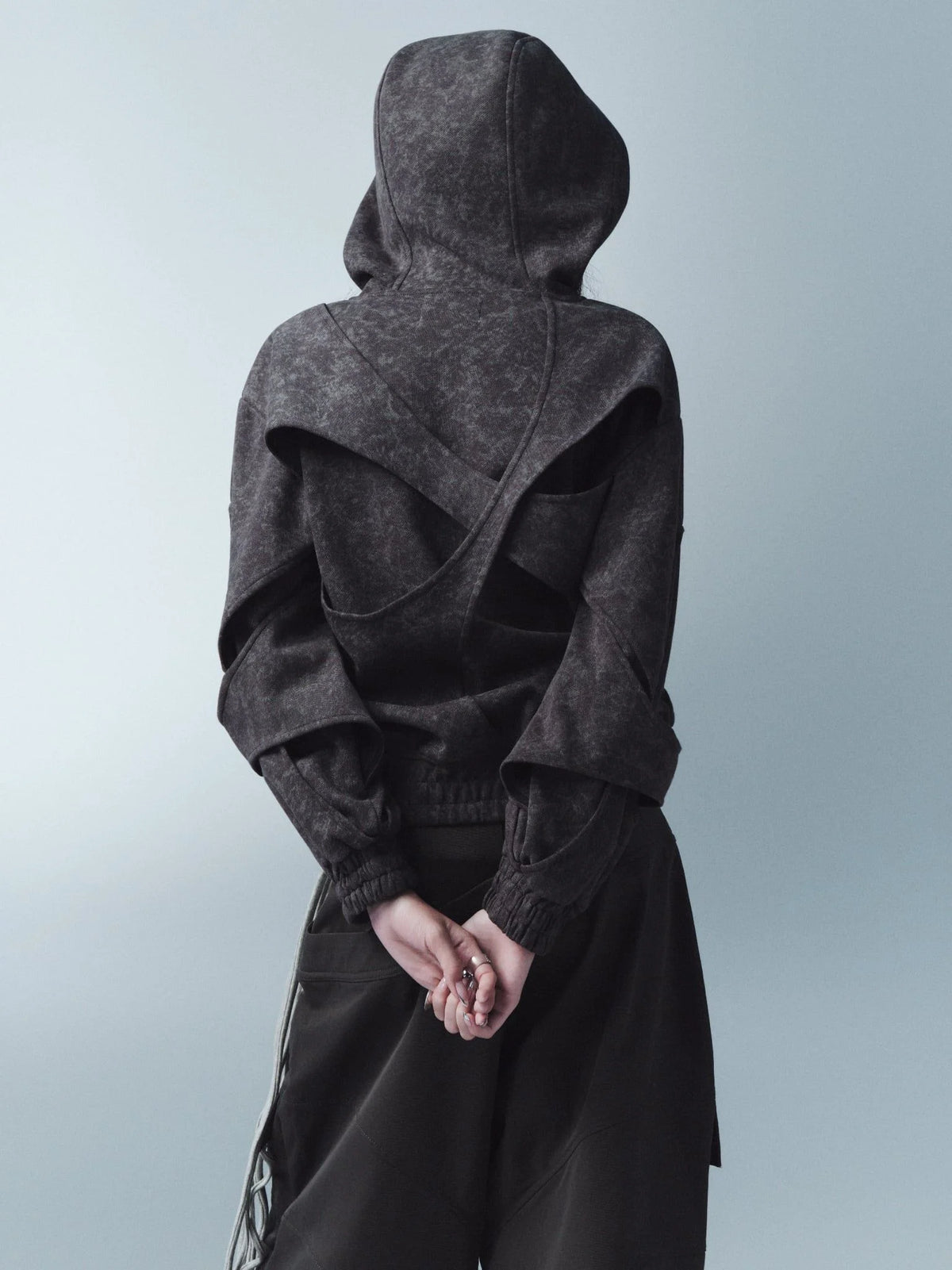 TENSHIFT HOODIE (DARK GREY BLUE)