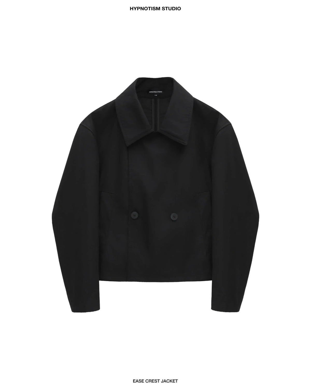 BLACK EASE CREST JACKET