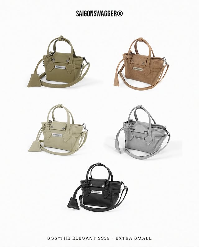 Beige SGS Elegant Bag /Extra Small/