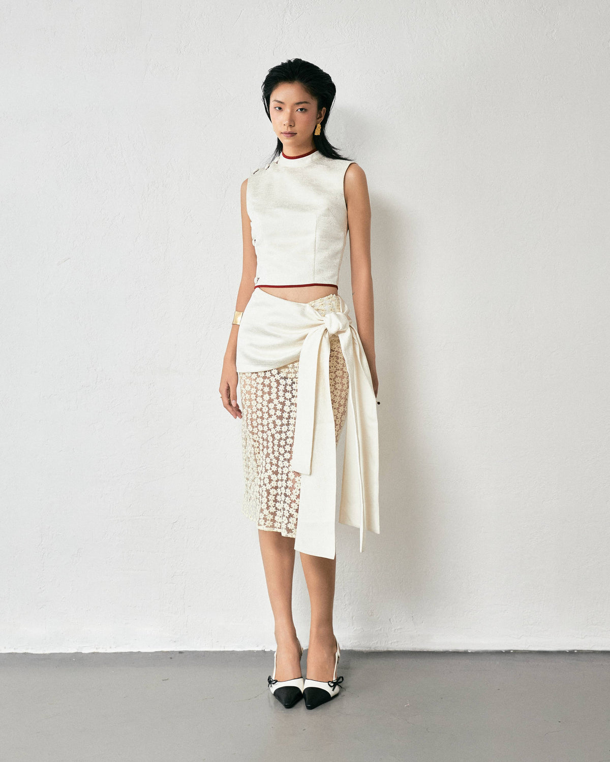 bow-wrap-skirt thome astoud