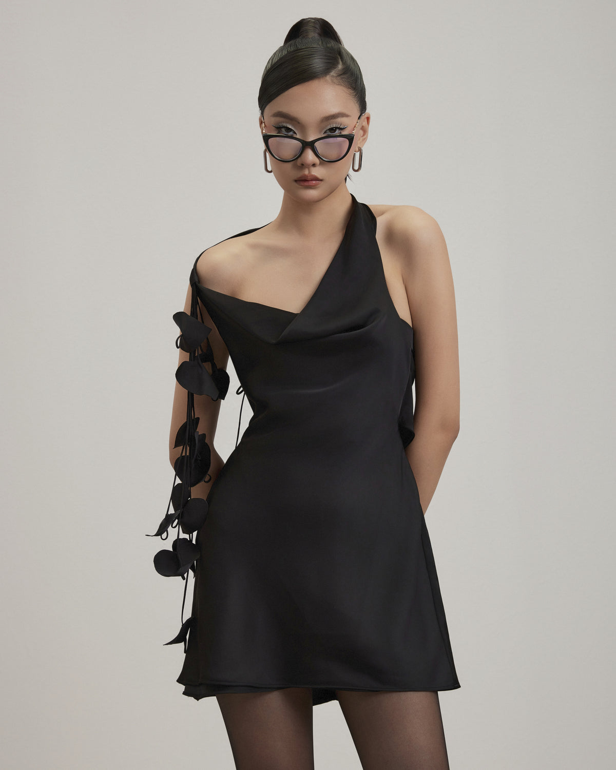 awake-silk-dress-black caostu astoud