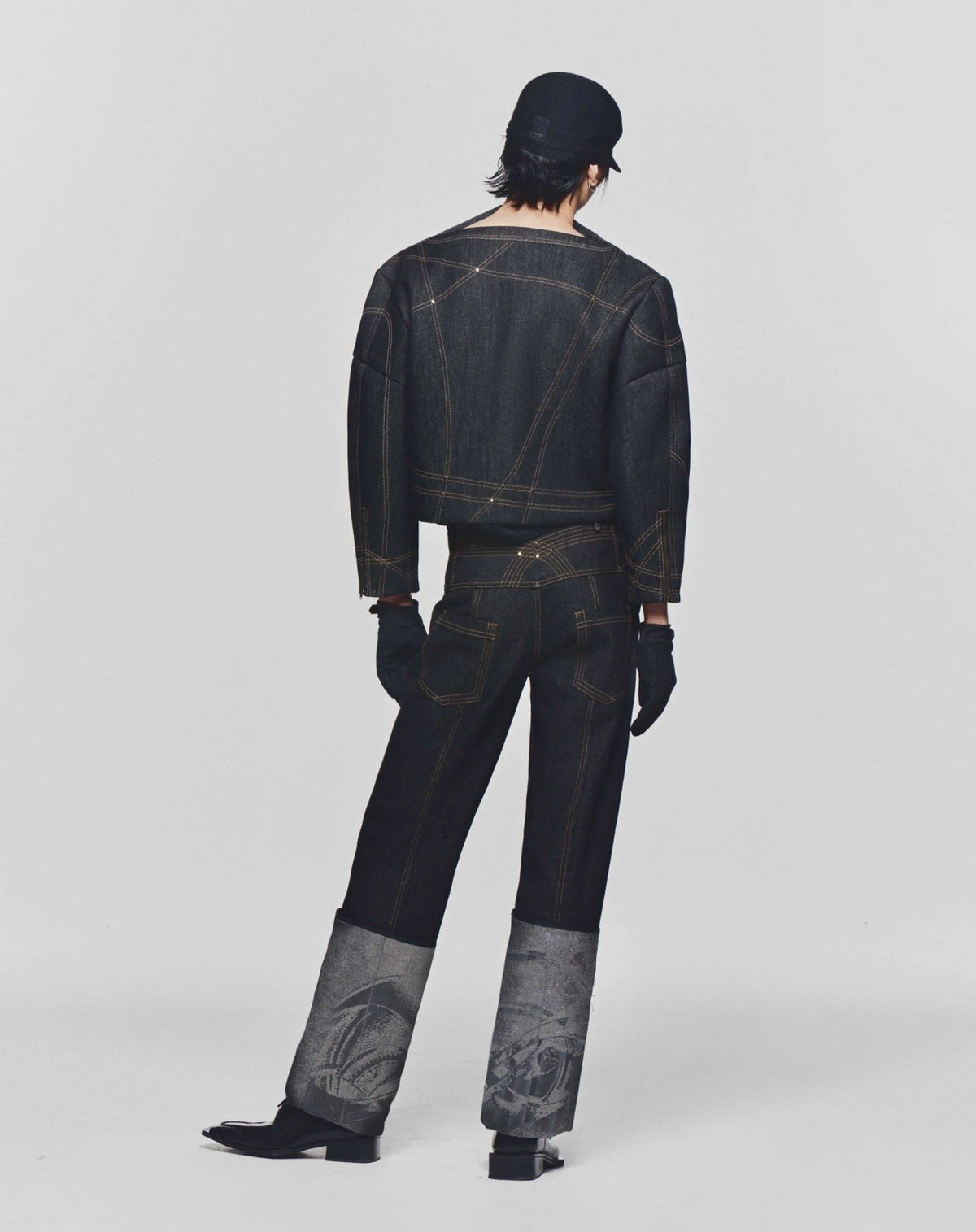 X Enigma Cuffed Jeans