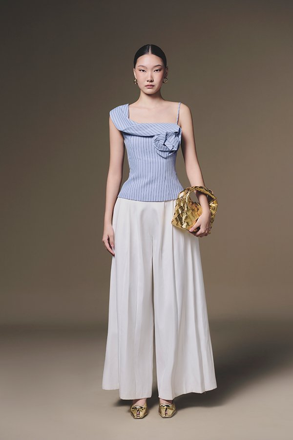WHITE SAMURAI PANTS