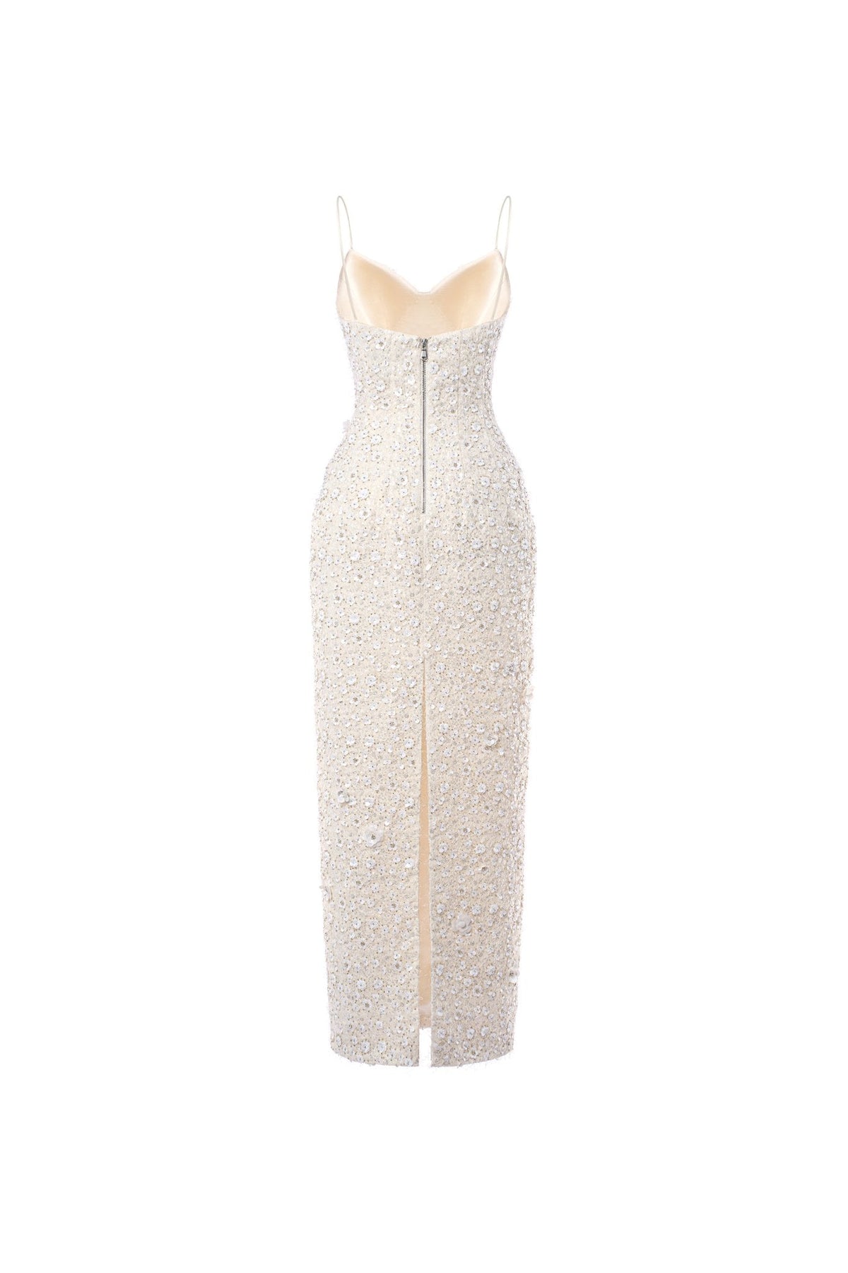 FLORAL SEQUIN DRESS