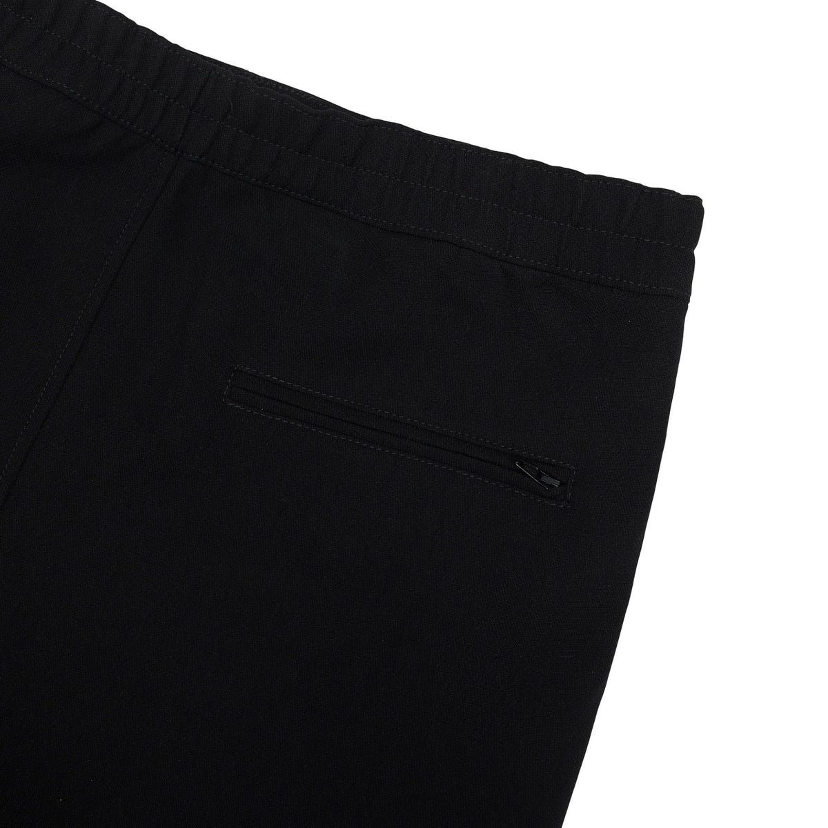 Black Utility Belt Shorts