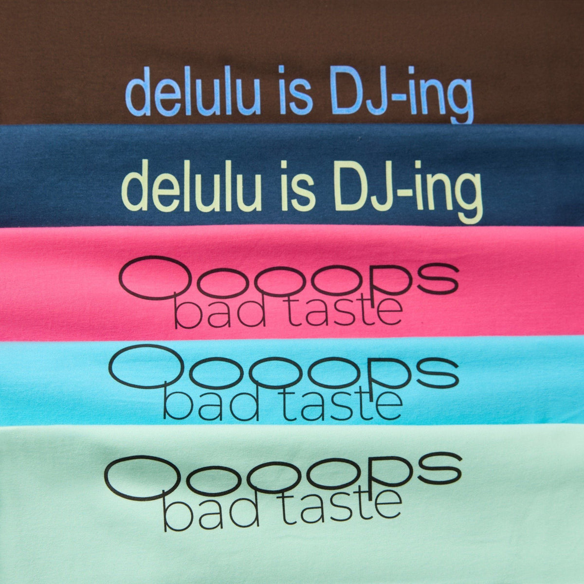 Brown Core Delulu Tee