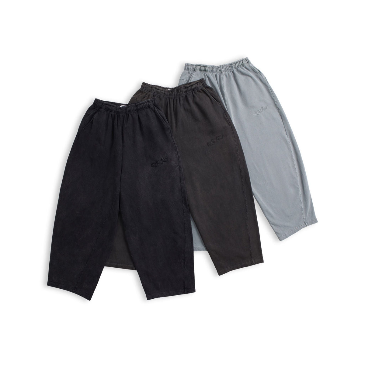 Washed Black Outsider Sweatpants