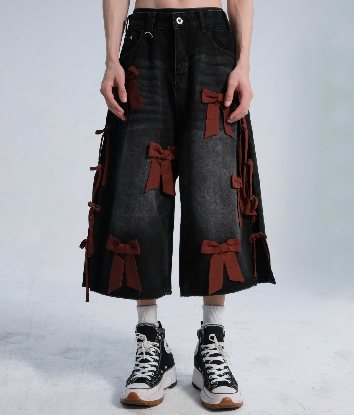 gray-black-rong-culottes-jean an heritage astoud