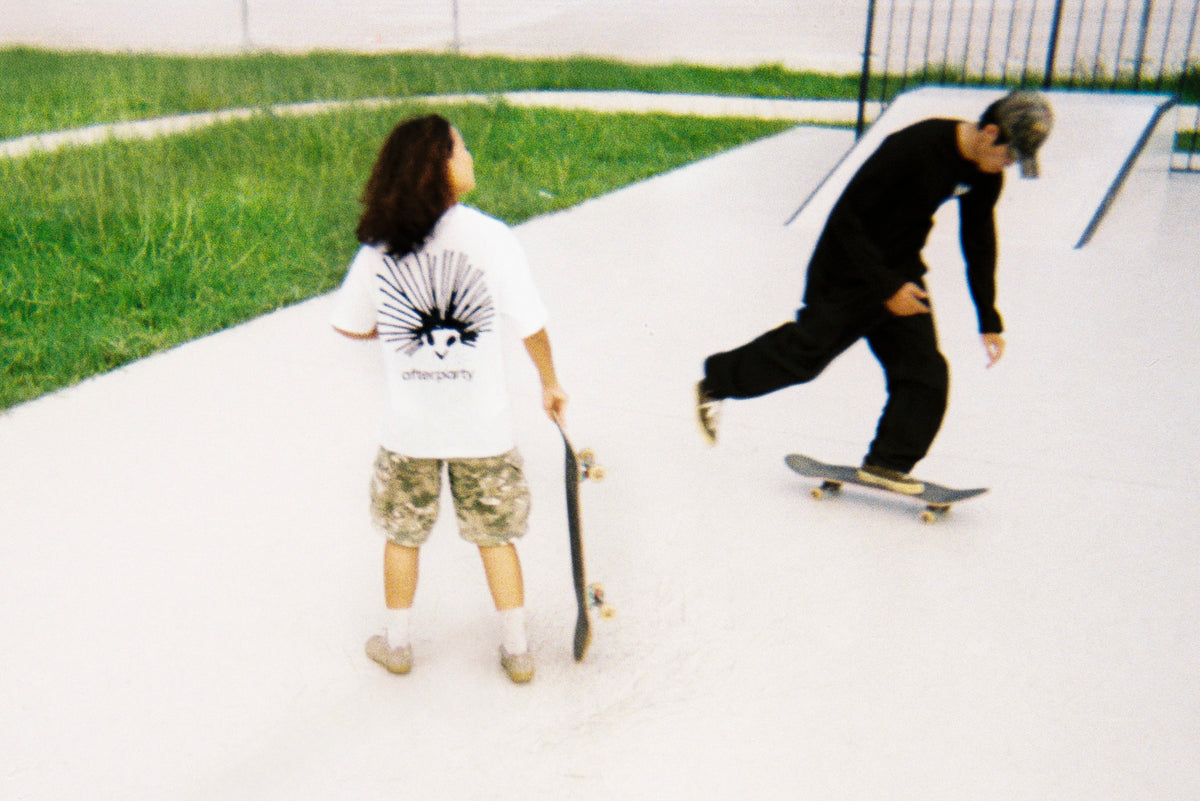 white-nhim-t-shirt afterparty astoud