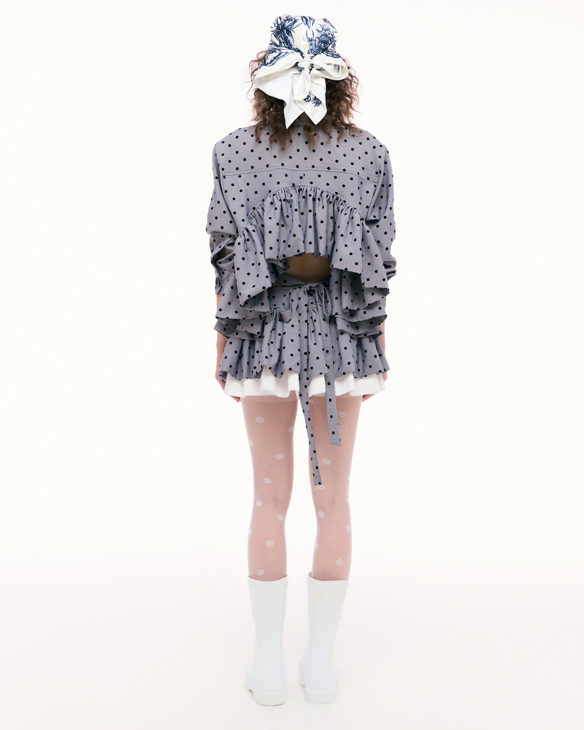 DARK GRAY LADYBUG SHIRT