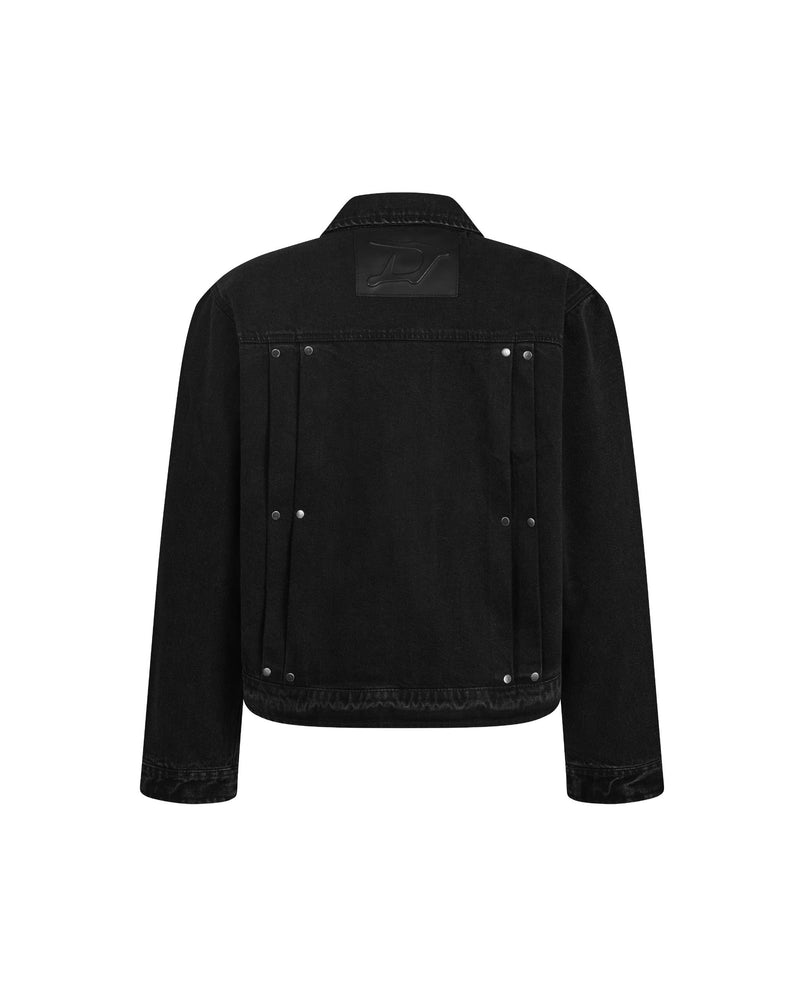 DIMOIR TYPE -I BLACK WASH DENIM JACKETS