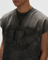 TBC6 - "FNOS" WASHED BAT CUT - DARK GREY