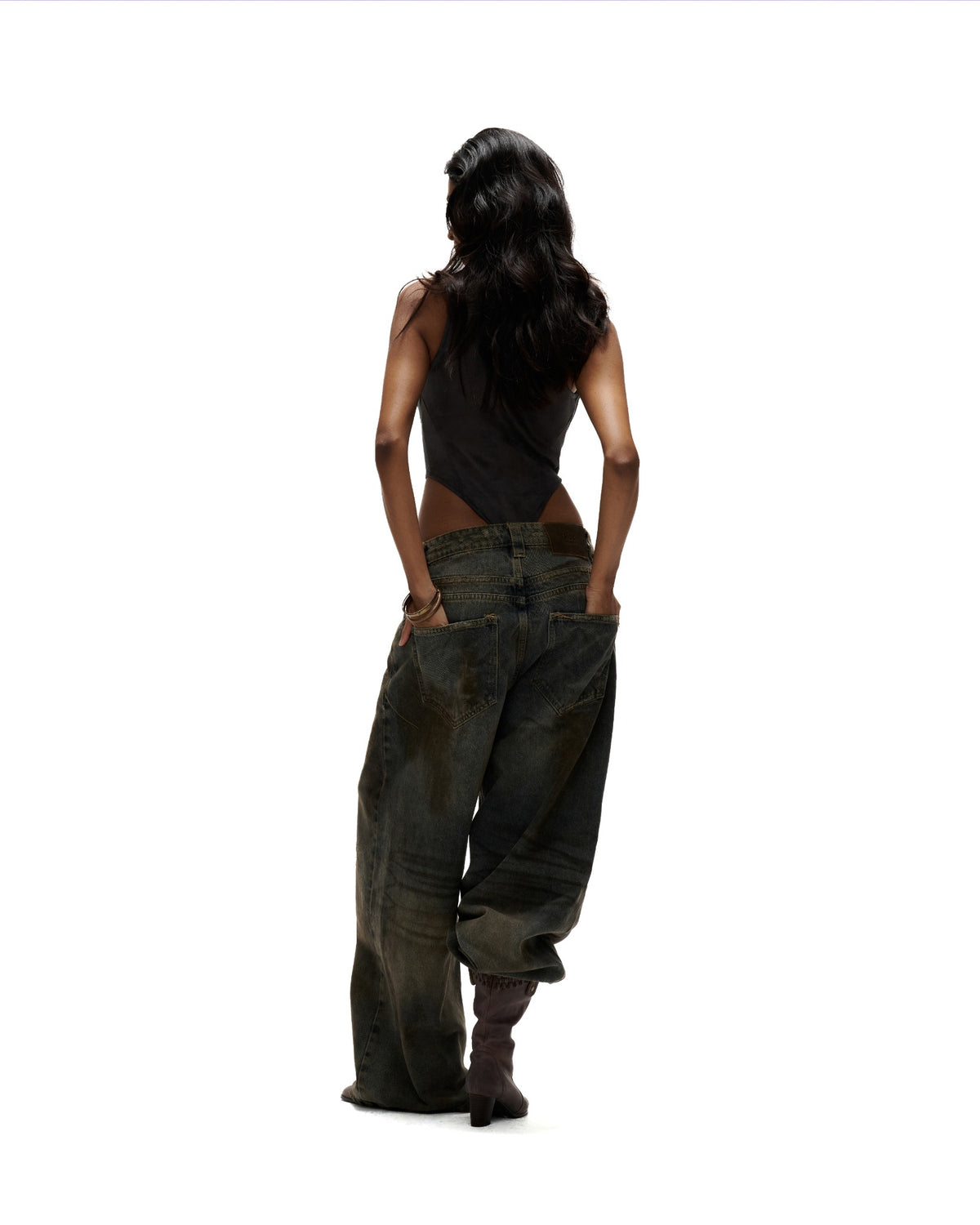 BDS1 - "FNOS" BODYSUIT - DARK GREY