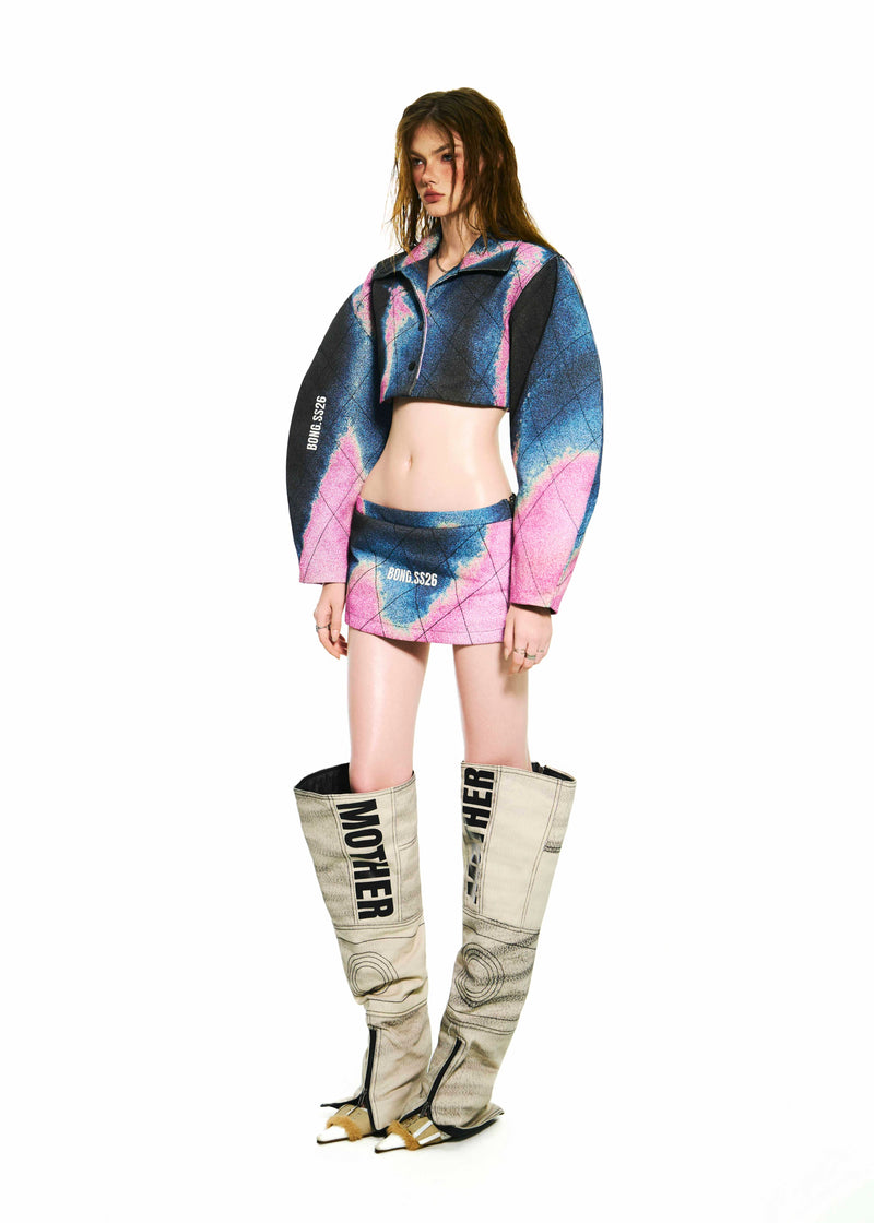 BONG GRADIENT ALINE SKIRT