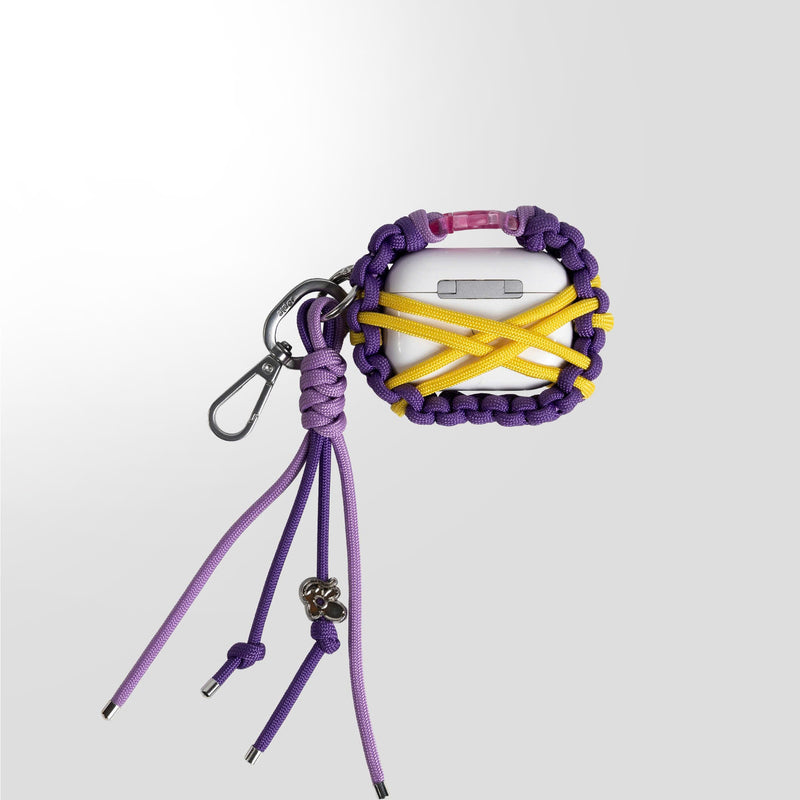 CORDLOOPS GRAPE AIRPODS (Cover + Charm)