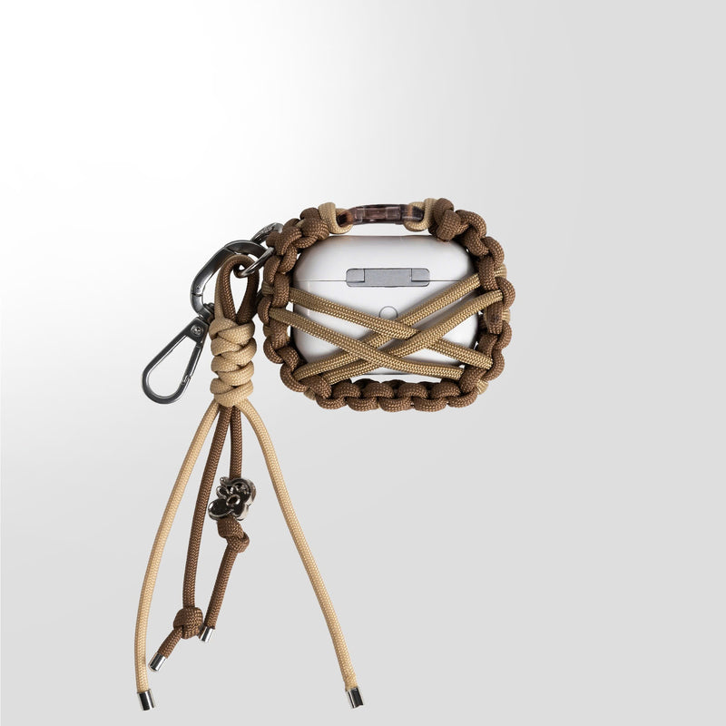 CORDLOOPS SAND AIRPODS (Cover + Charm)