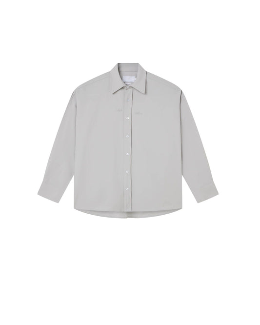 CLOUD GREY MUTED RELAXED SHIRT