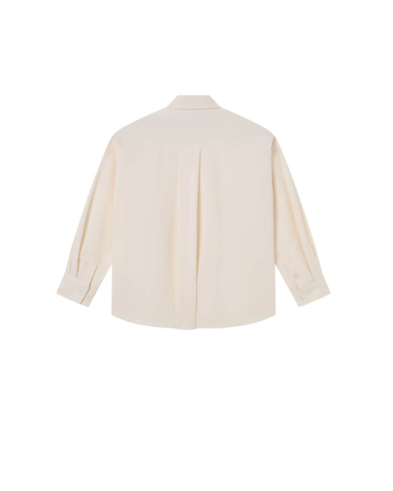 CLOUD CREAM MUTED RELAXED SHIRT