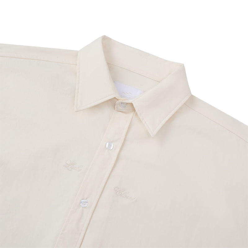 CLOUD CREAM MUTED RELAXED SHIRT