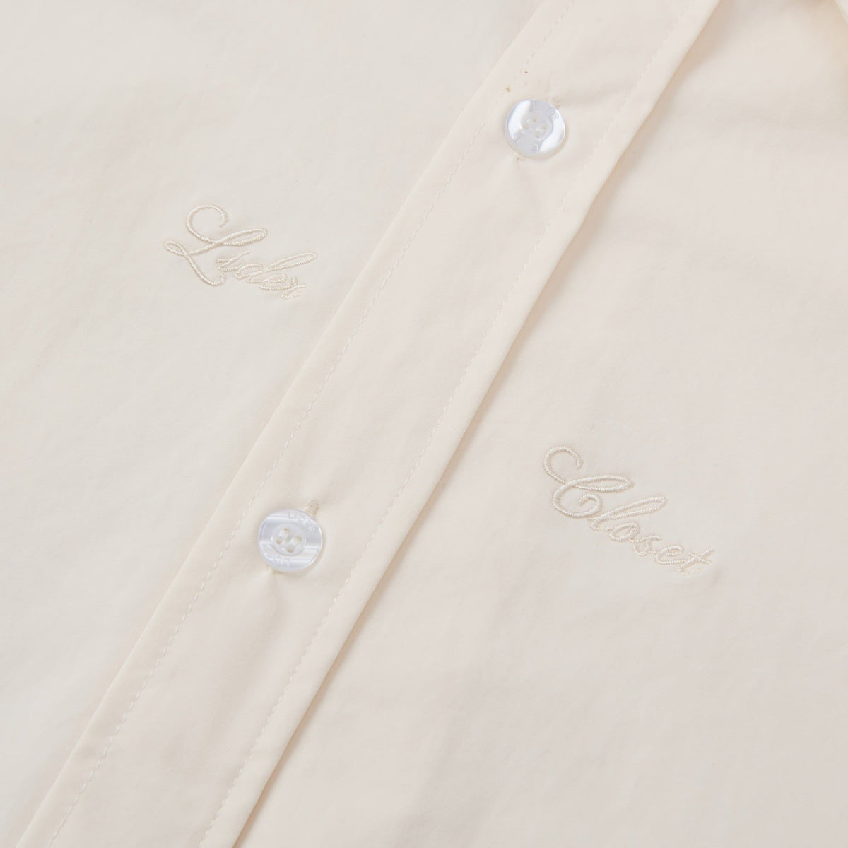CLOUD CREAM MUTED RELAXED SHIRT