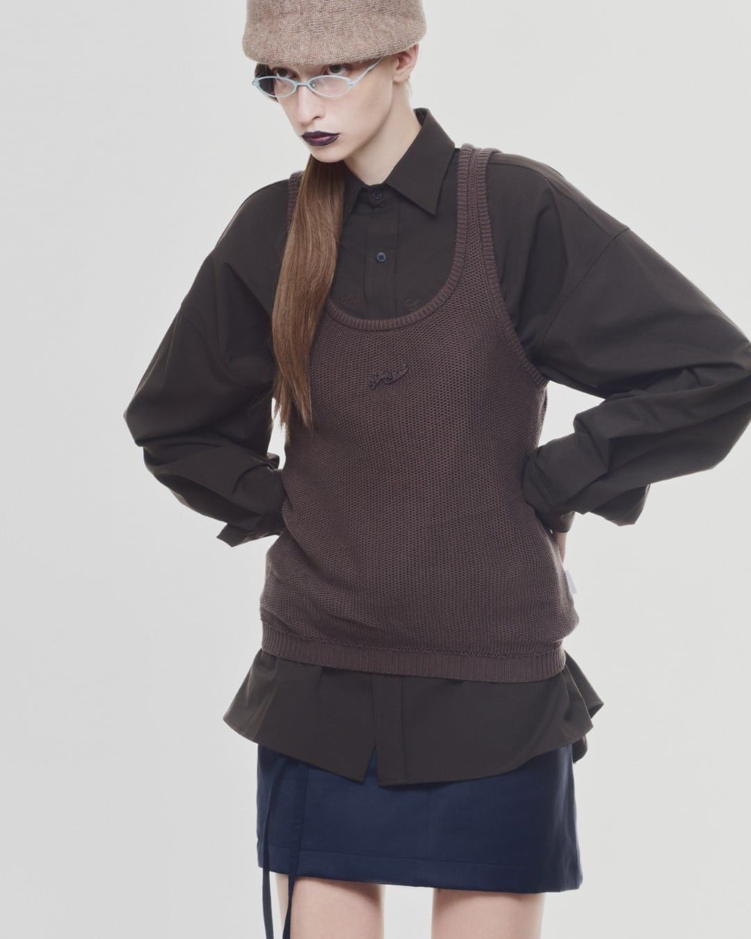 BROWNIE MUDTED RELAXED SHIRT
