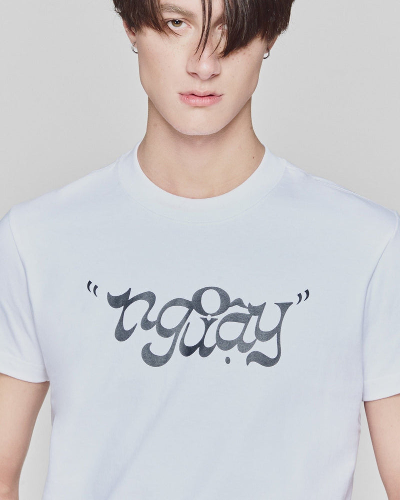 WHITE NGONGUAY TEE
