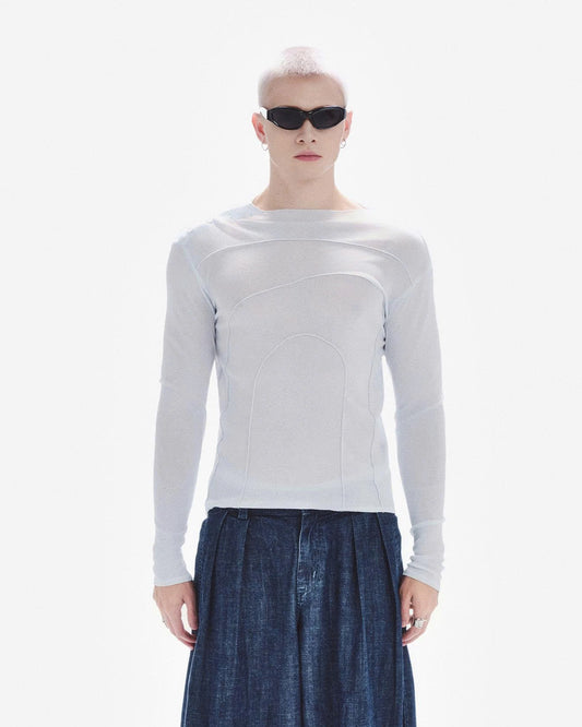 TENDER TOUCH SHIRT ( ICY BLUE )
