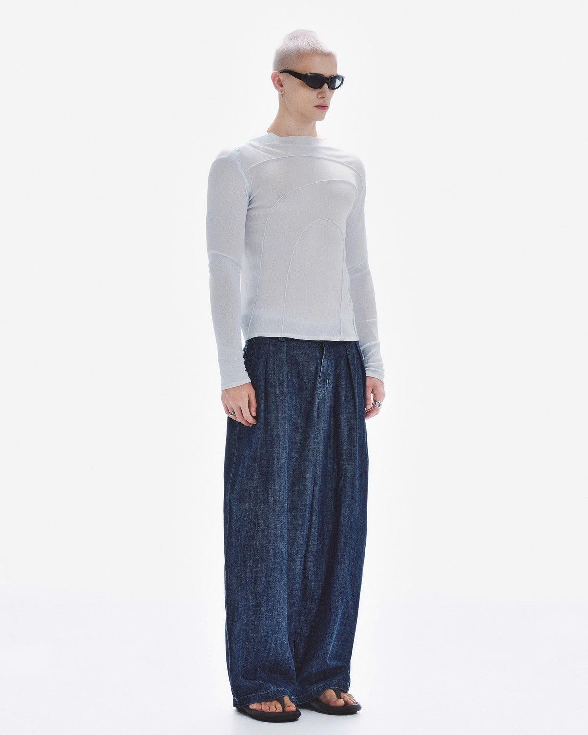 TENDER TOUCH SHIRT ( ICY BLUE )