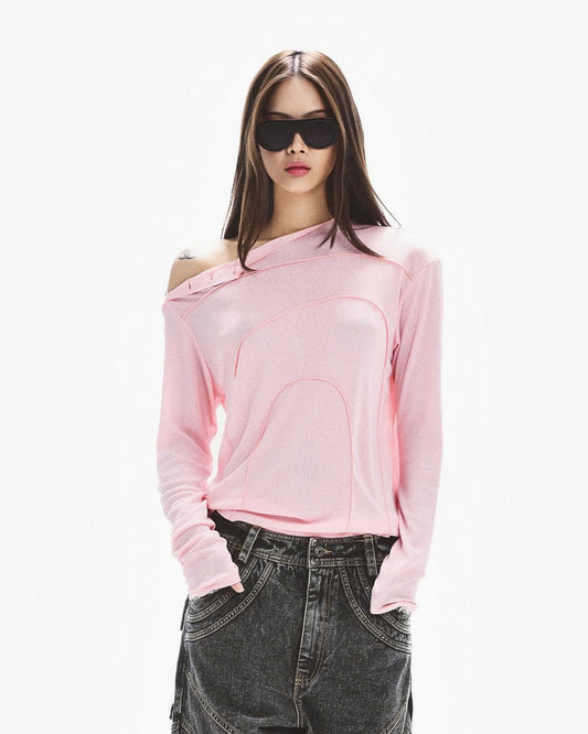 TENDER TOUCH SHIRT ( BLUSH PINK )