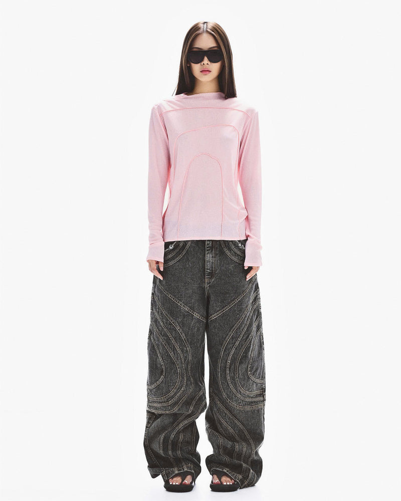 TENDER TOUCH SHIRT ( BLUSH PINK )