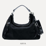 BLACK SLOUCHY BAG